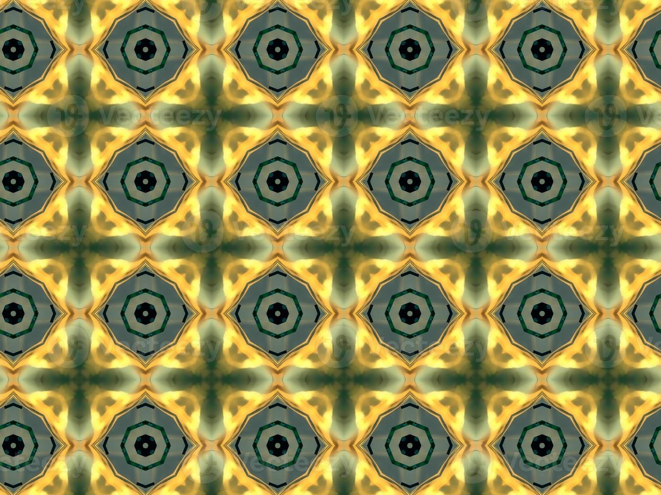 Digital Illustration Kaleidoscope Pattern photo