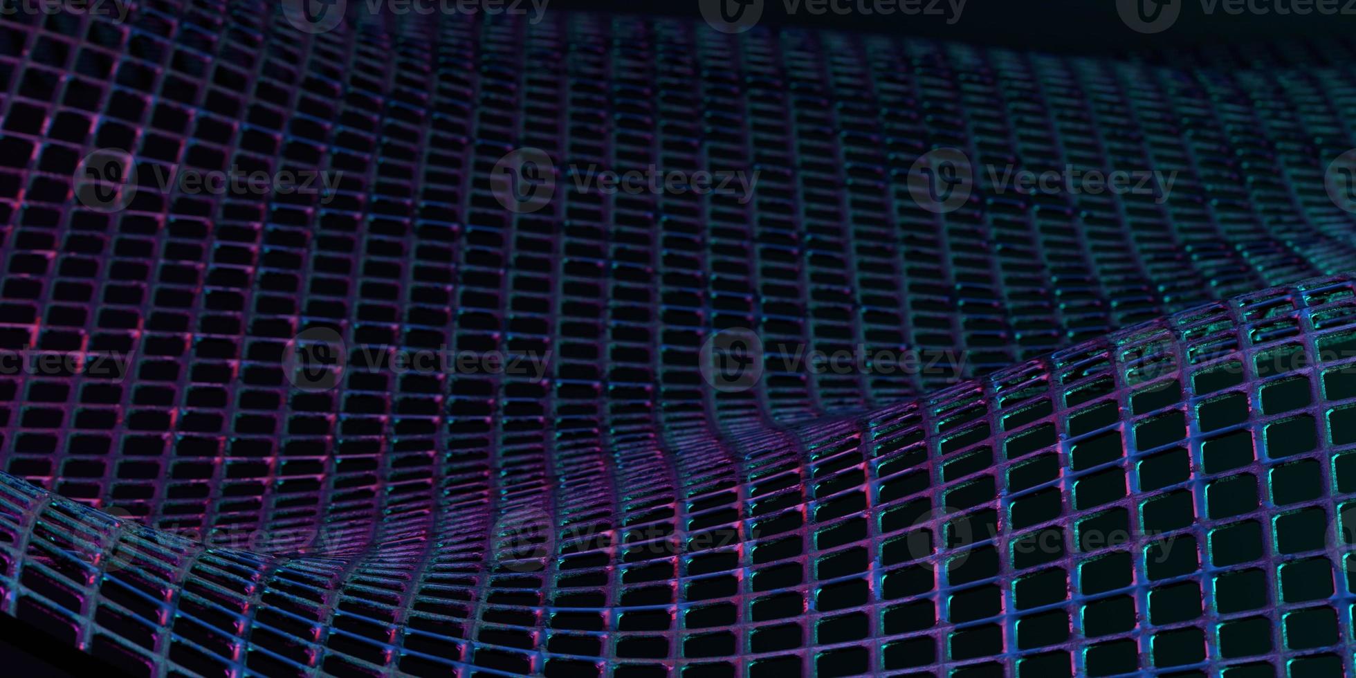Futuristic abstract background with glowing particles. 3d rendering, photo