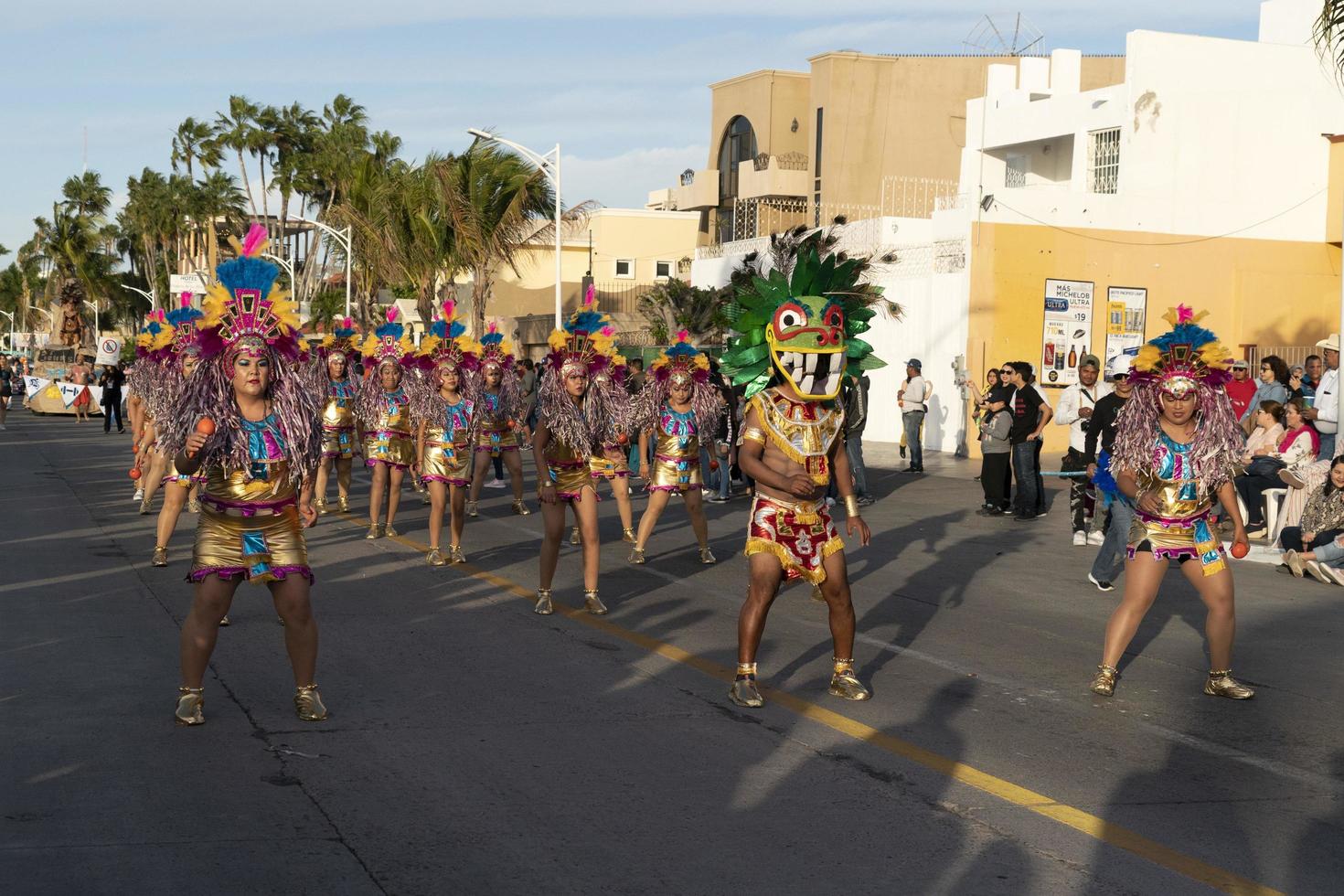 LA PAZ, MEXICO - FEBRUARY 22 2020 - Traditional Baja California Carnival photo