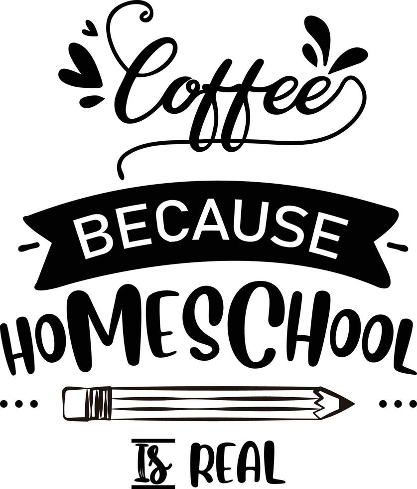 Coffee T-shirt Design vector