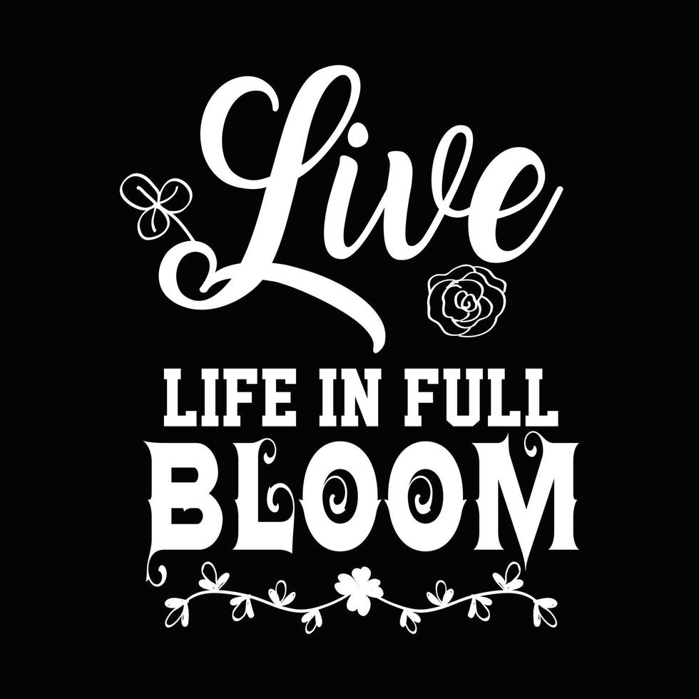 Spring T-shirt Design vector
