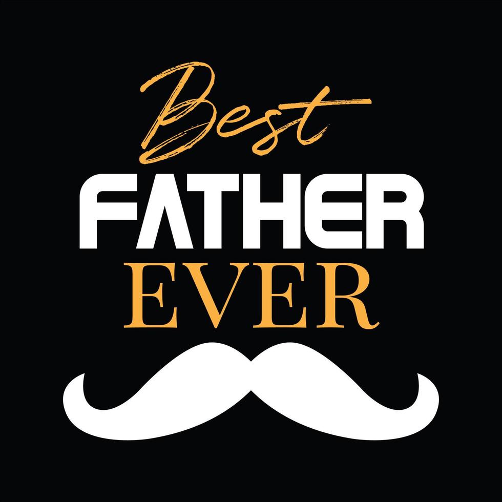 Father T-shirt Design vector
