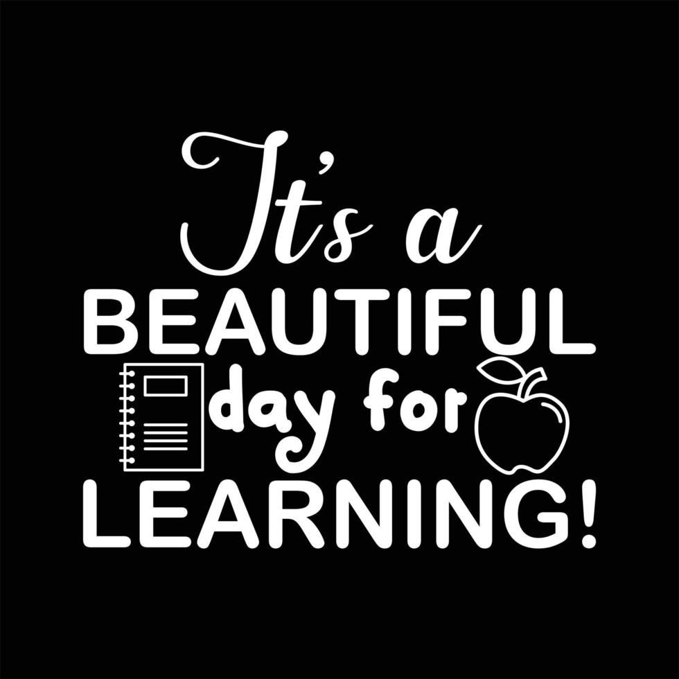 Teacher T-shirt Design vector