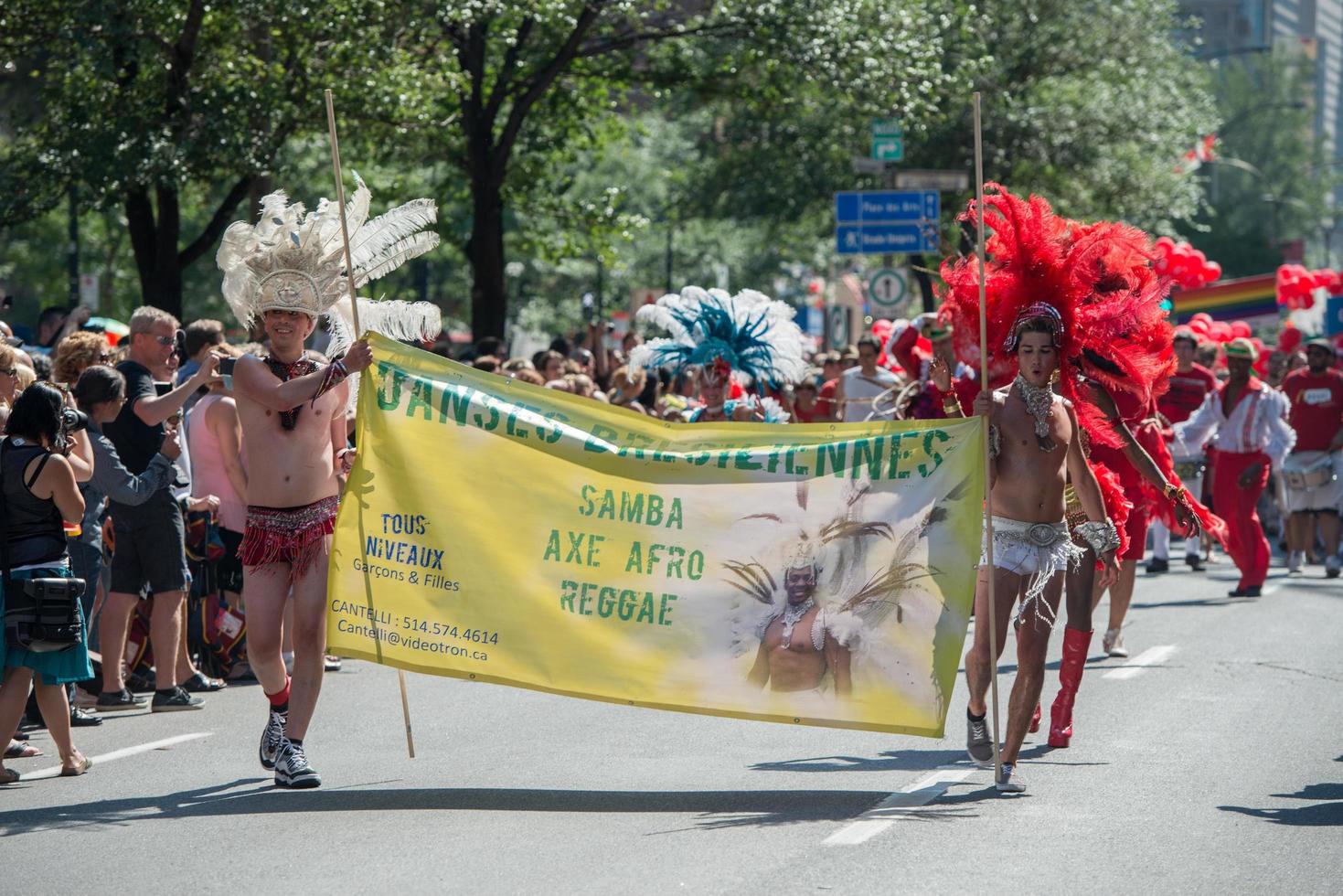 MONTREAL, CANADA - AUGUST, 18 2013 - Gay Pride parade photo