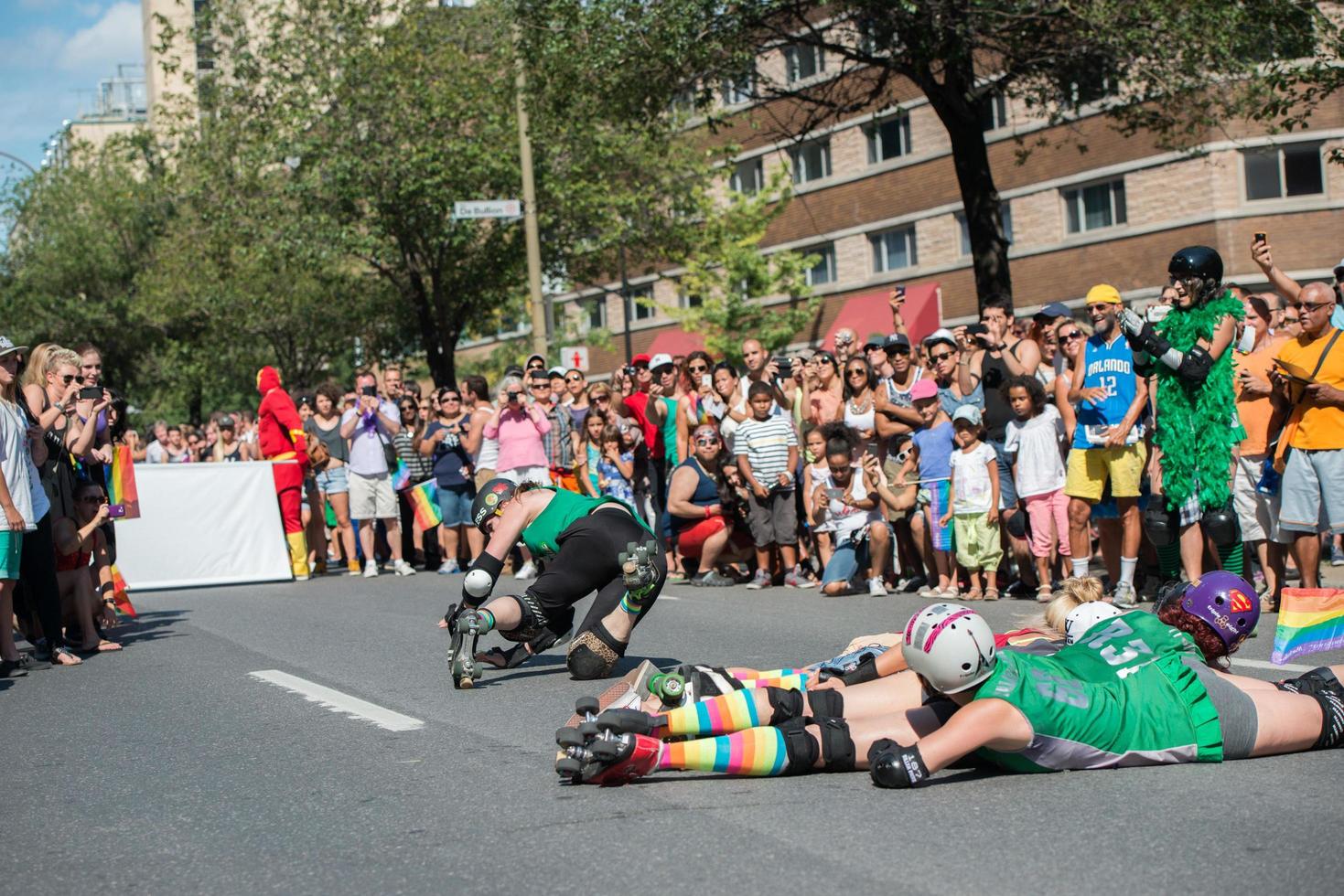 MONTREAL, CANADA - AUGUST, 18 2013 - Gay Pride parade photo