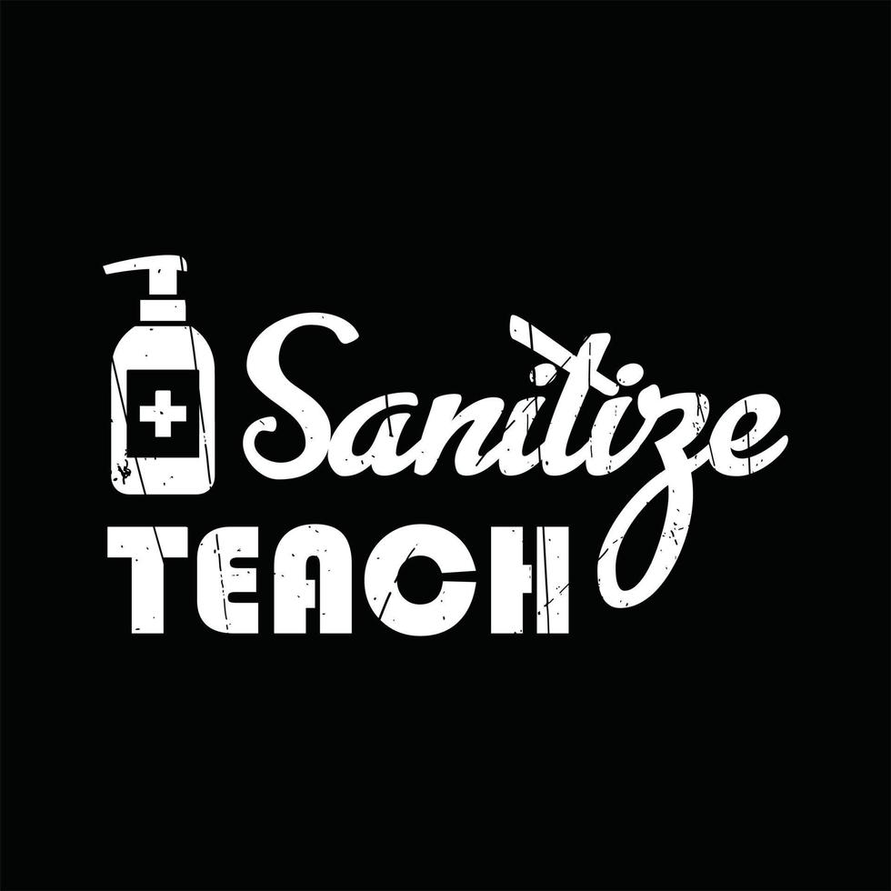 Teacher T-shirt Design vector