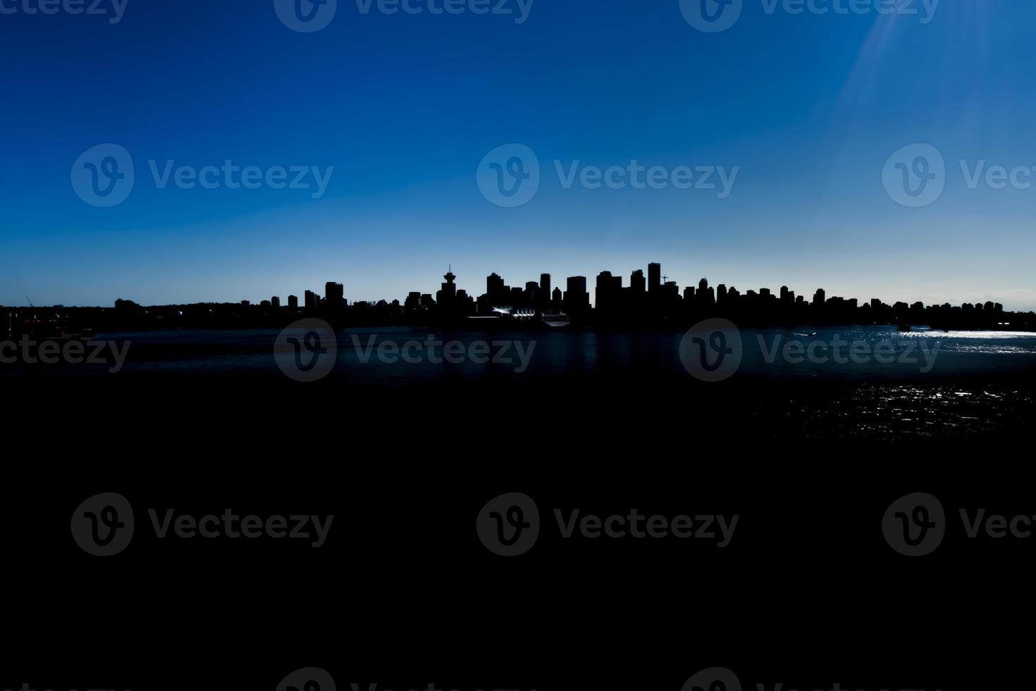 Vancouver skyline detail photo