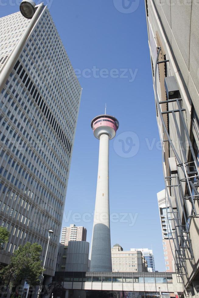 Calgary Tower detail photo