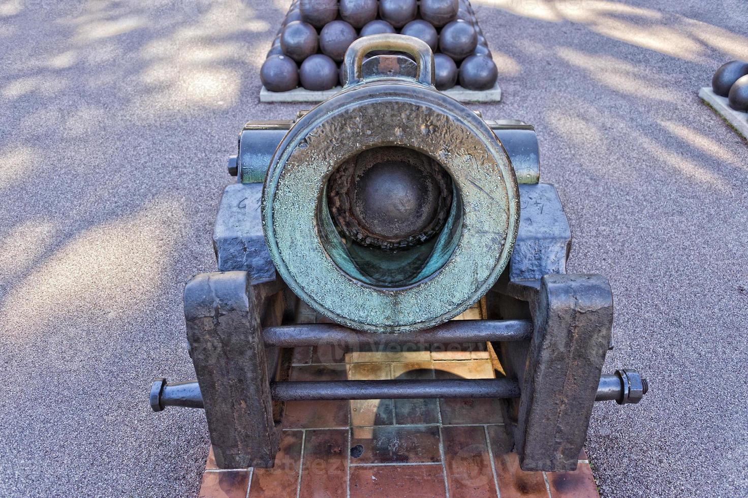 Medieval Cannon detail photo