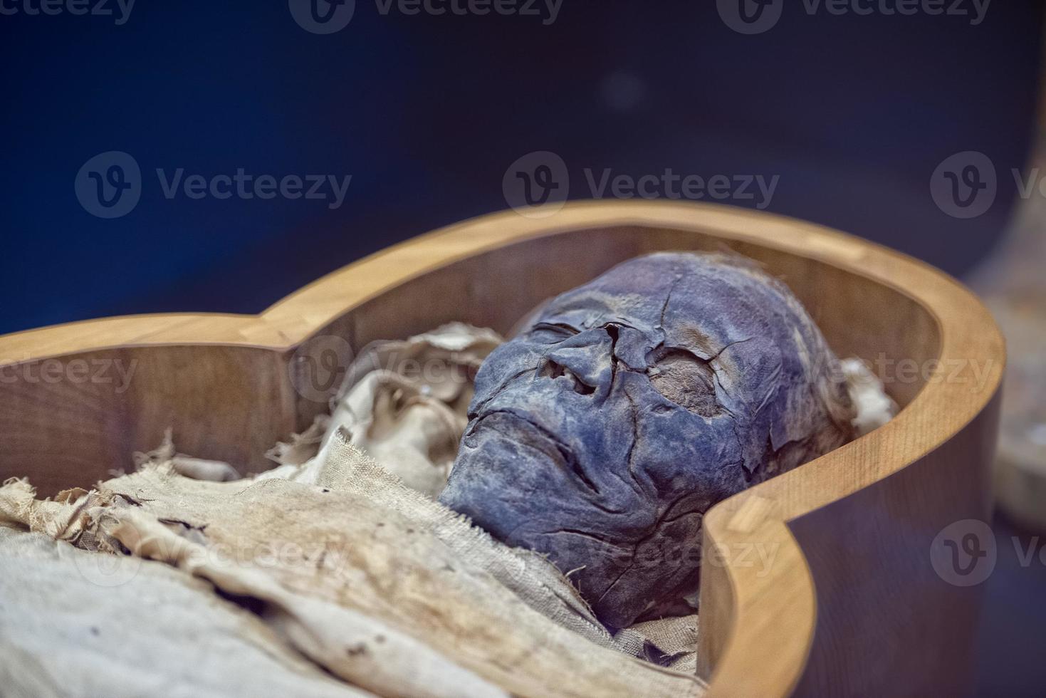 Egyptian mummy detail photo