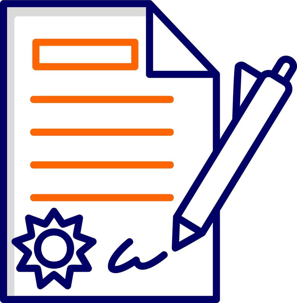 Contract Vector Icon