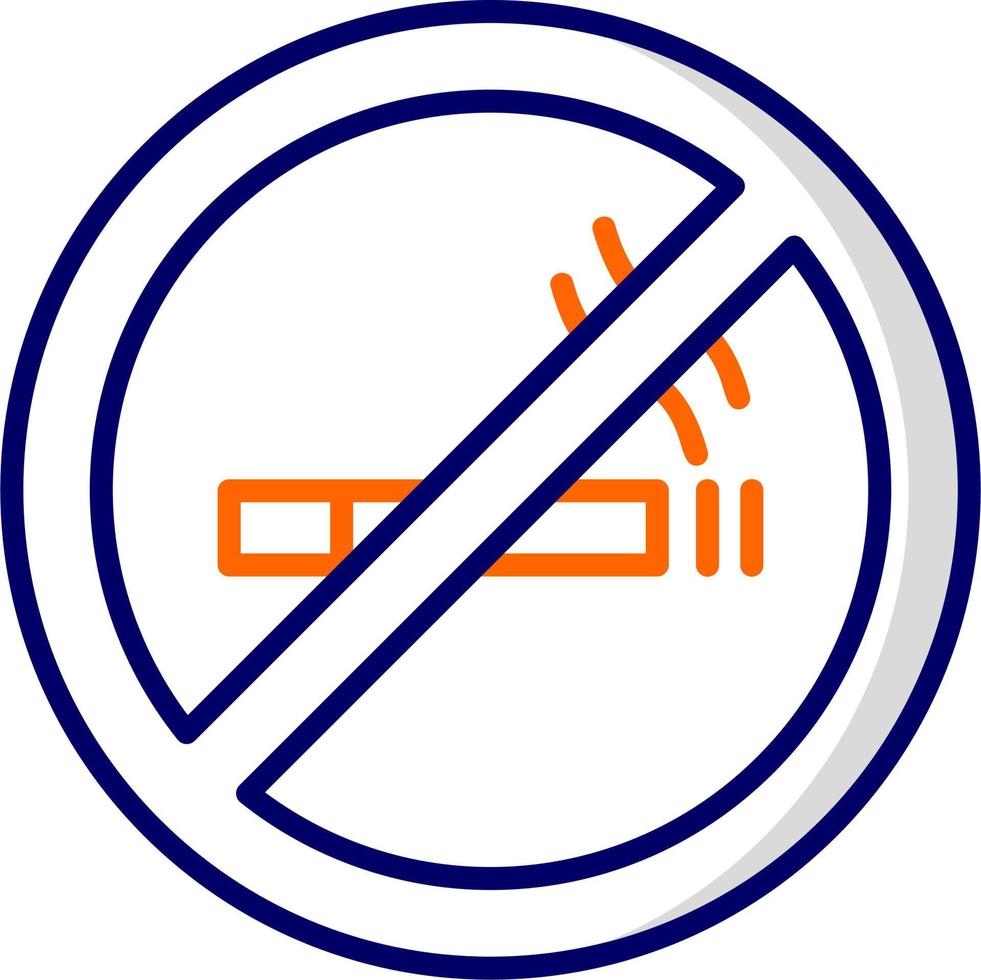 No Smoking Vector Icon