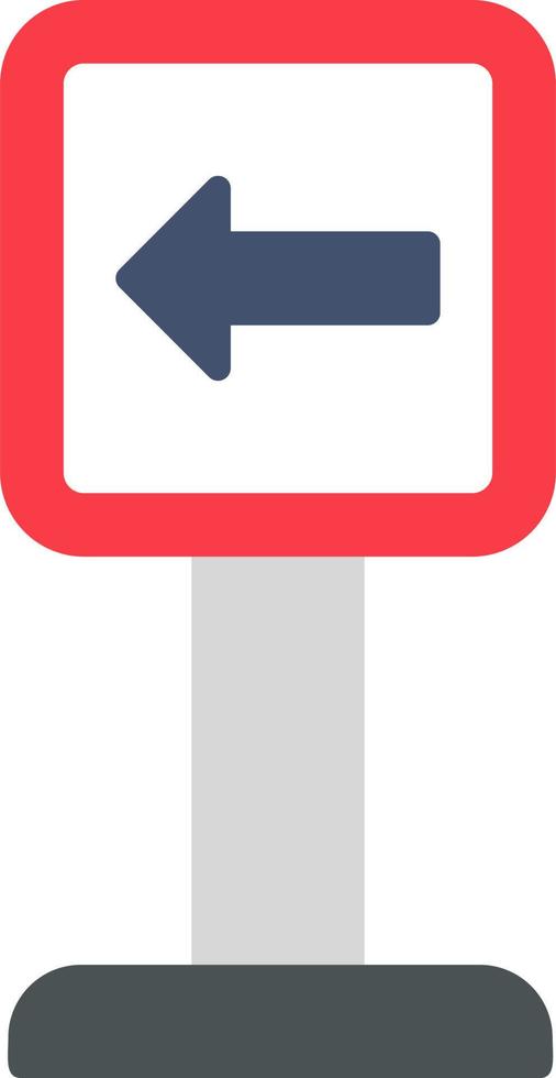 Turn Left Vector Icon