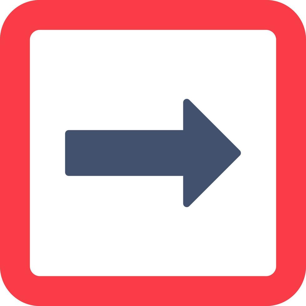 Turn Right Vector Icon