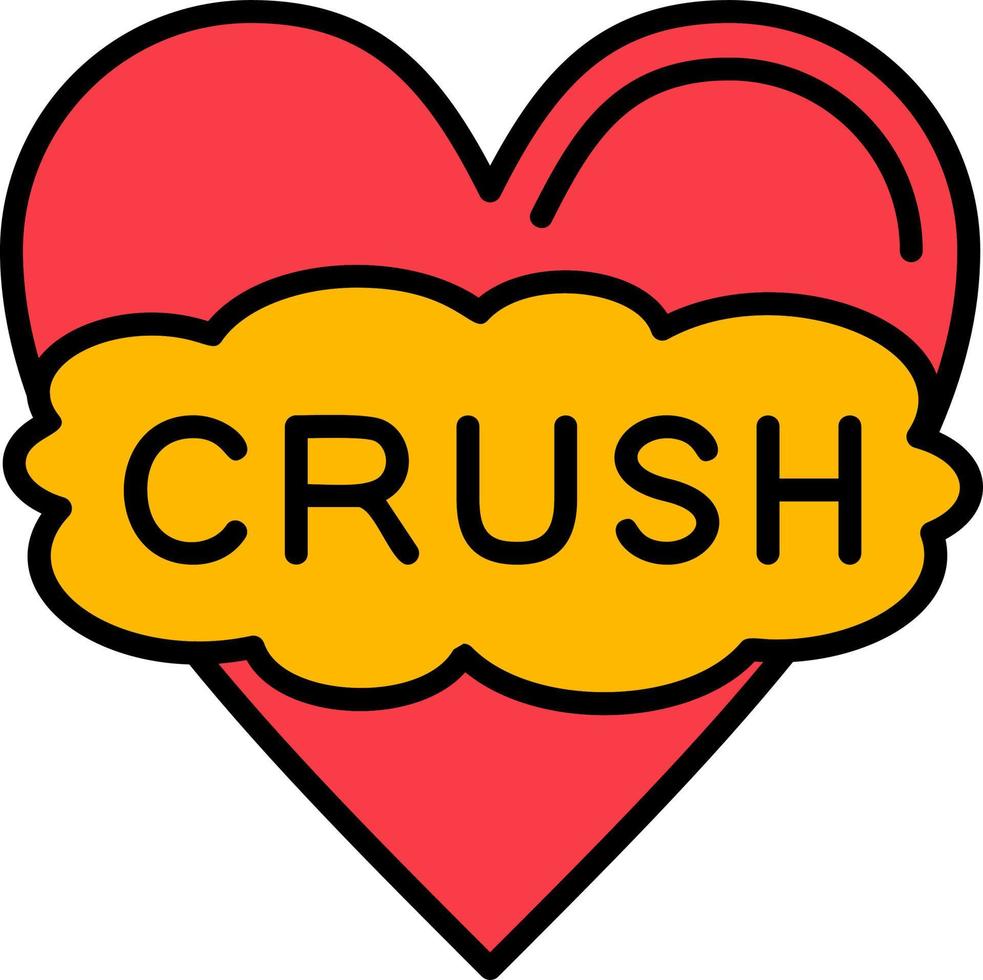 Crush Vector Icon