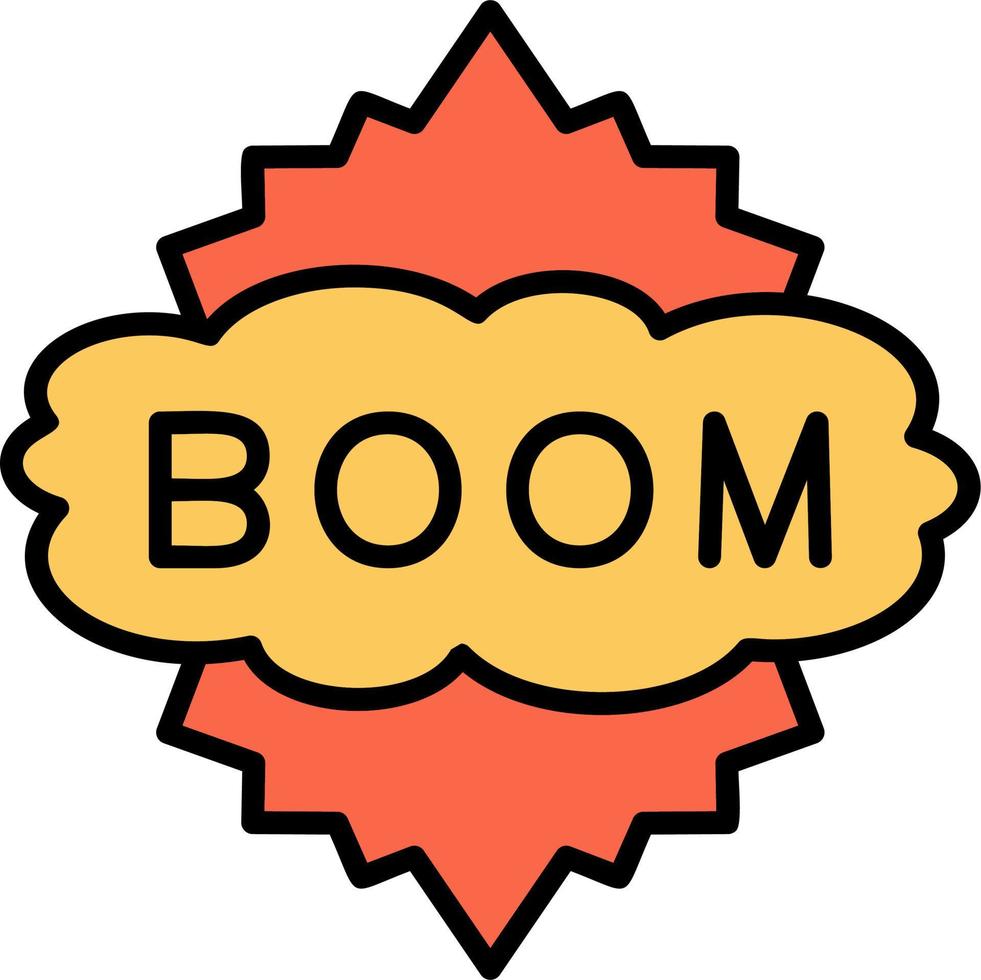 Boom Vector Icon