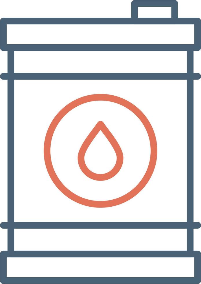 Oil Barrel Vector Icon