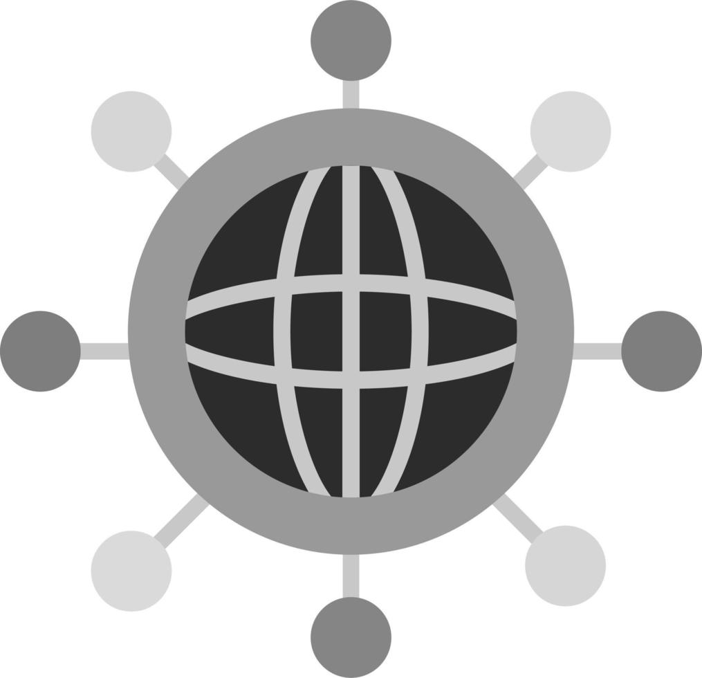 Global Network Vector Icon