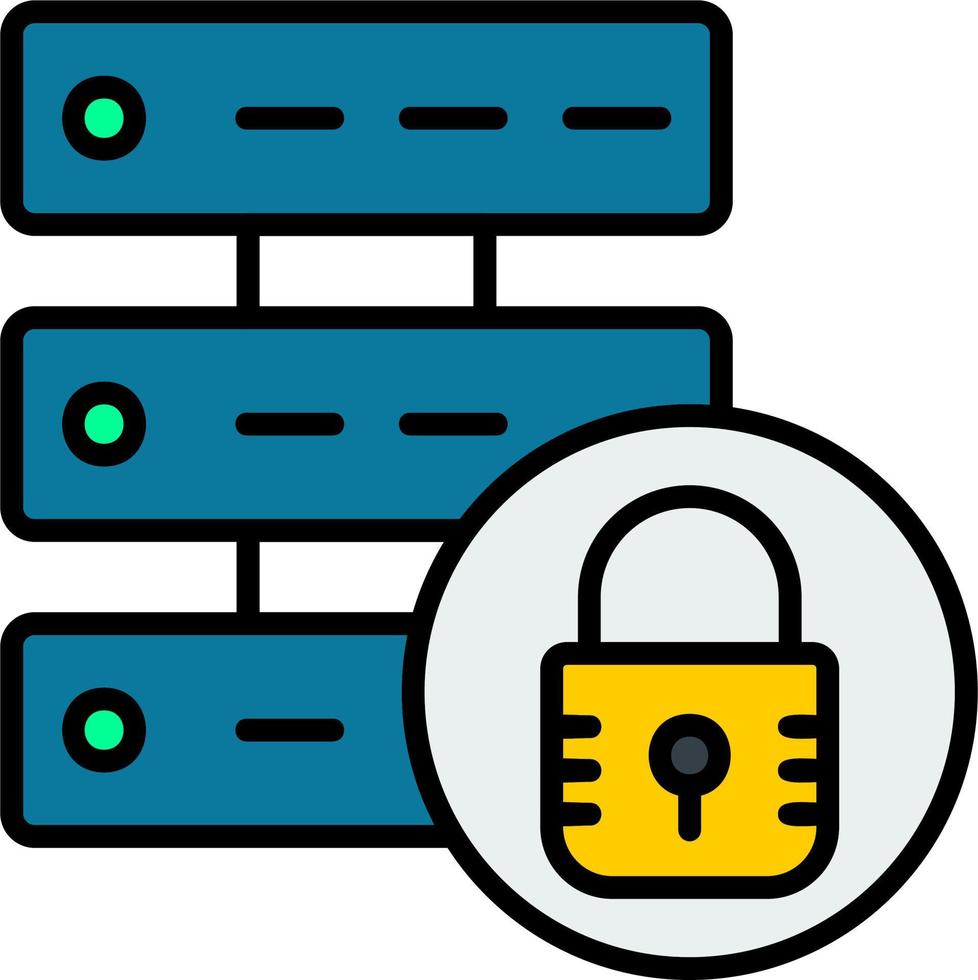 Secure Data Vector Icon