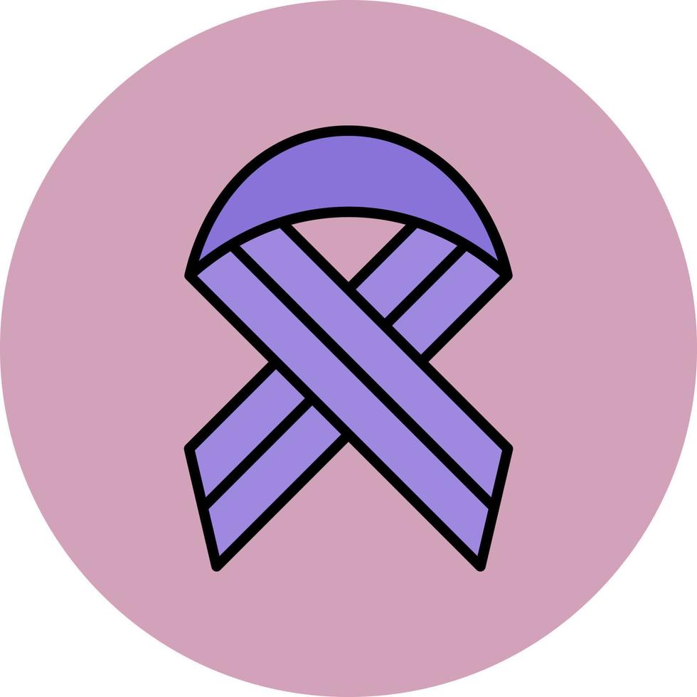 Ribbon Vector Icon