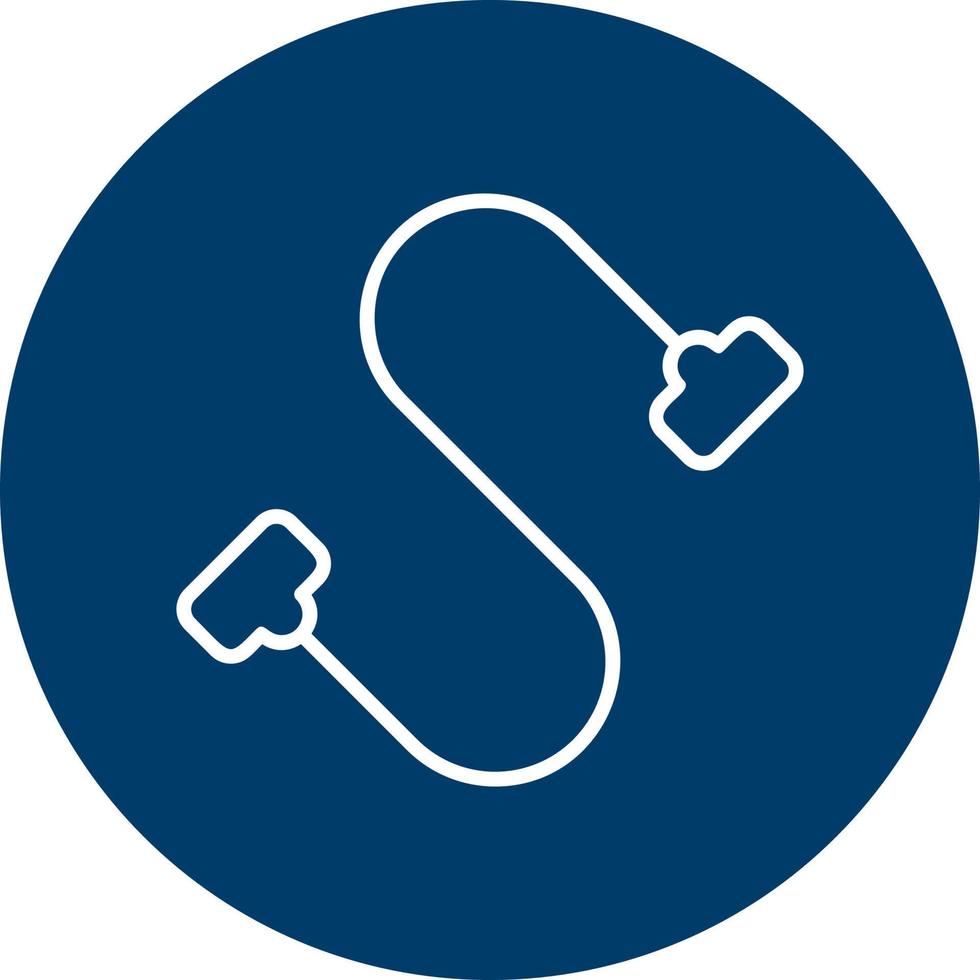 Resistance Band Vector Icon