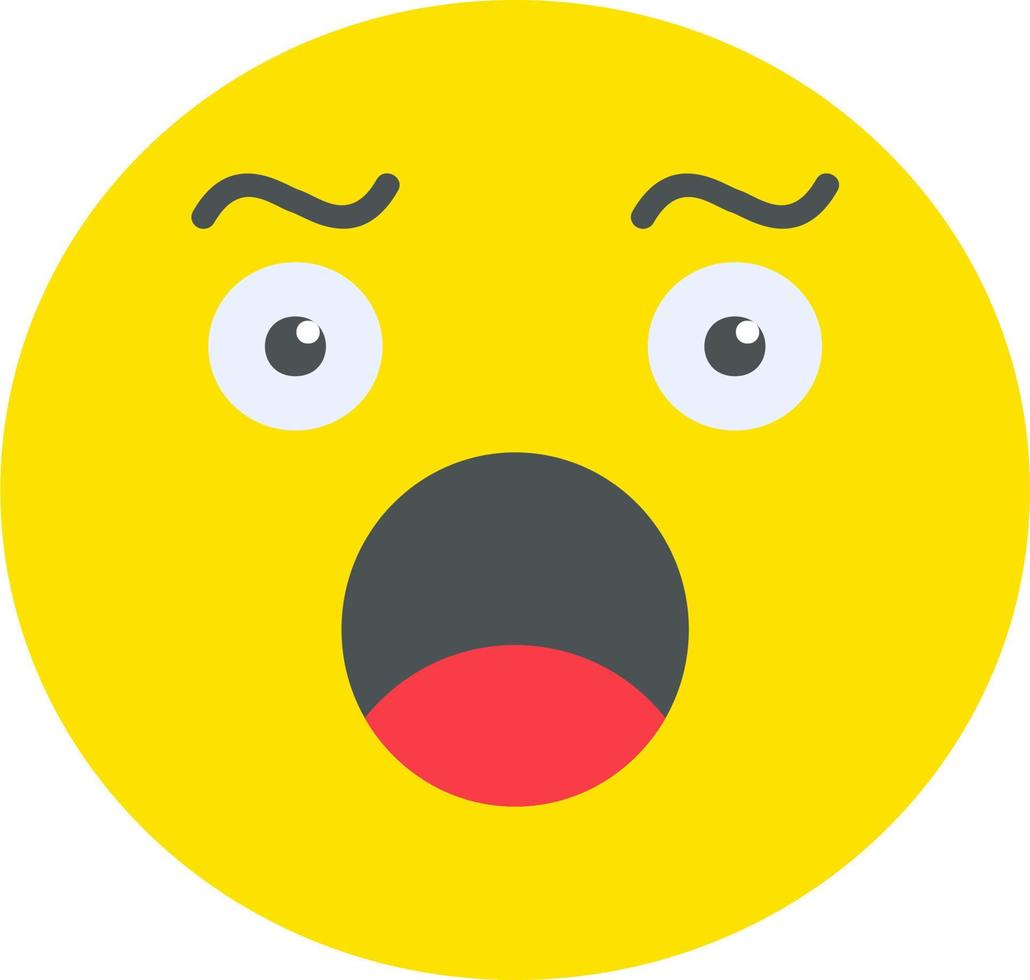 Shocked Vector Icon