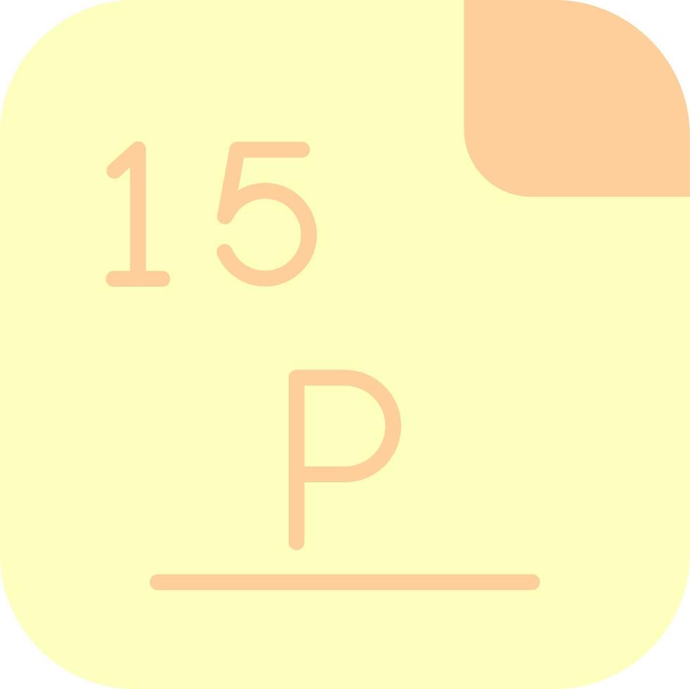 Phosphorus Vector Icon