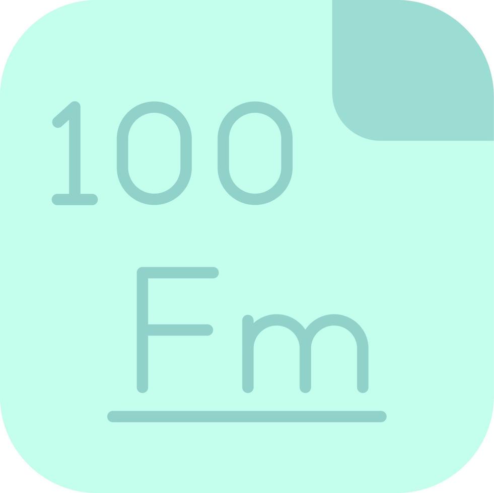 Fermium Vector Icon