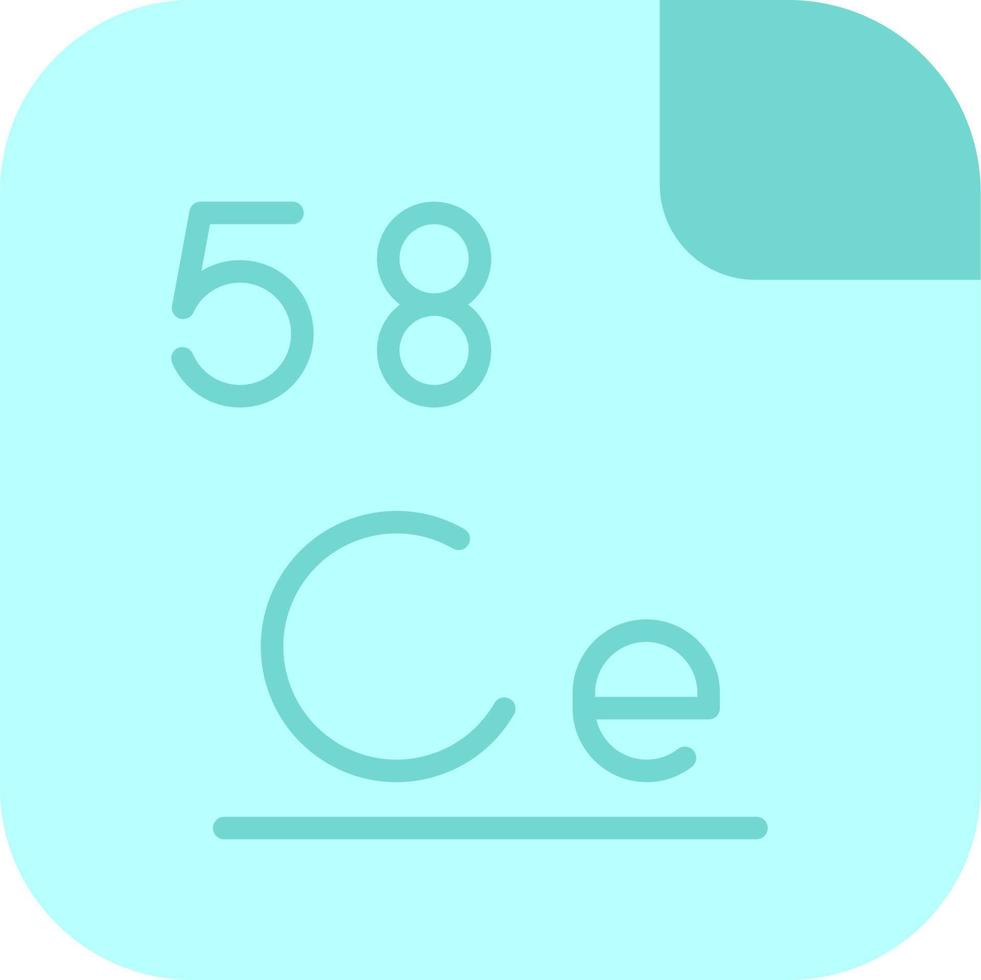 cerio vector icono