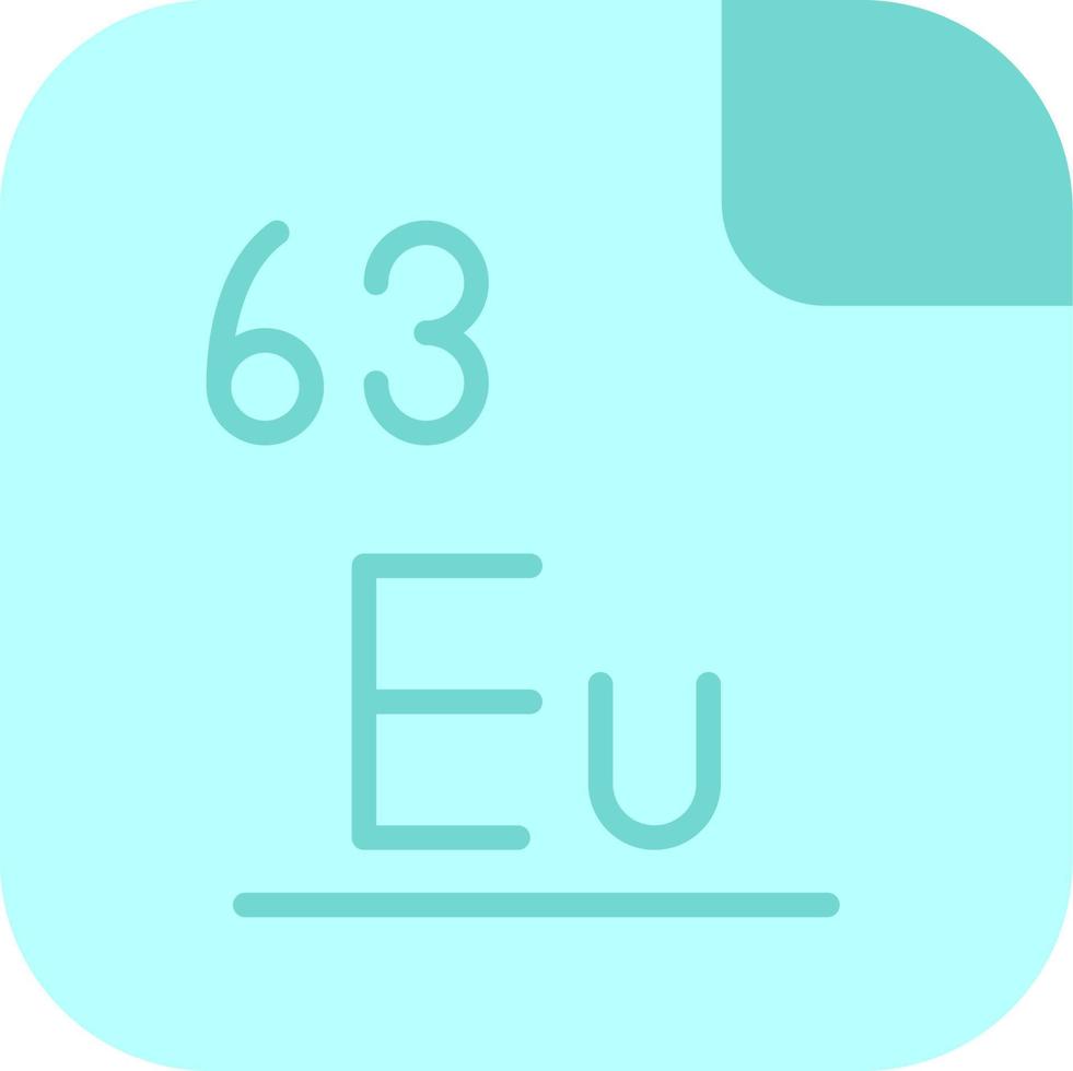 Europium Vector Icon