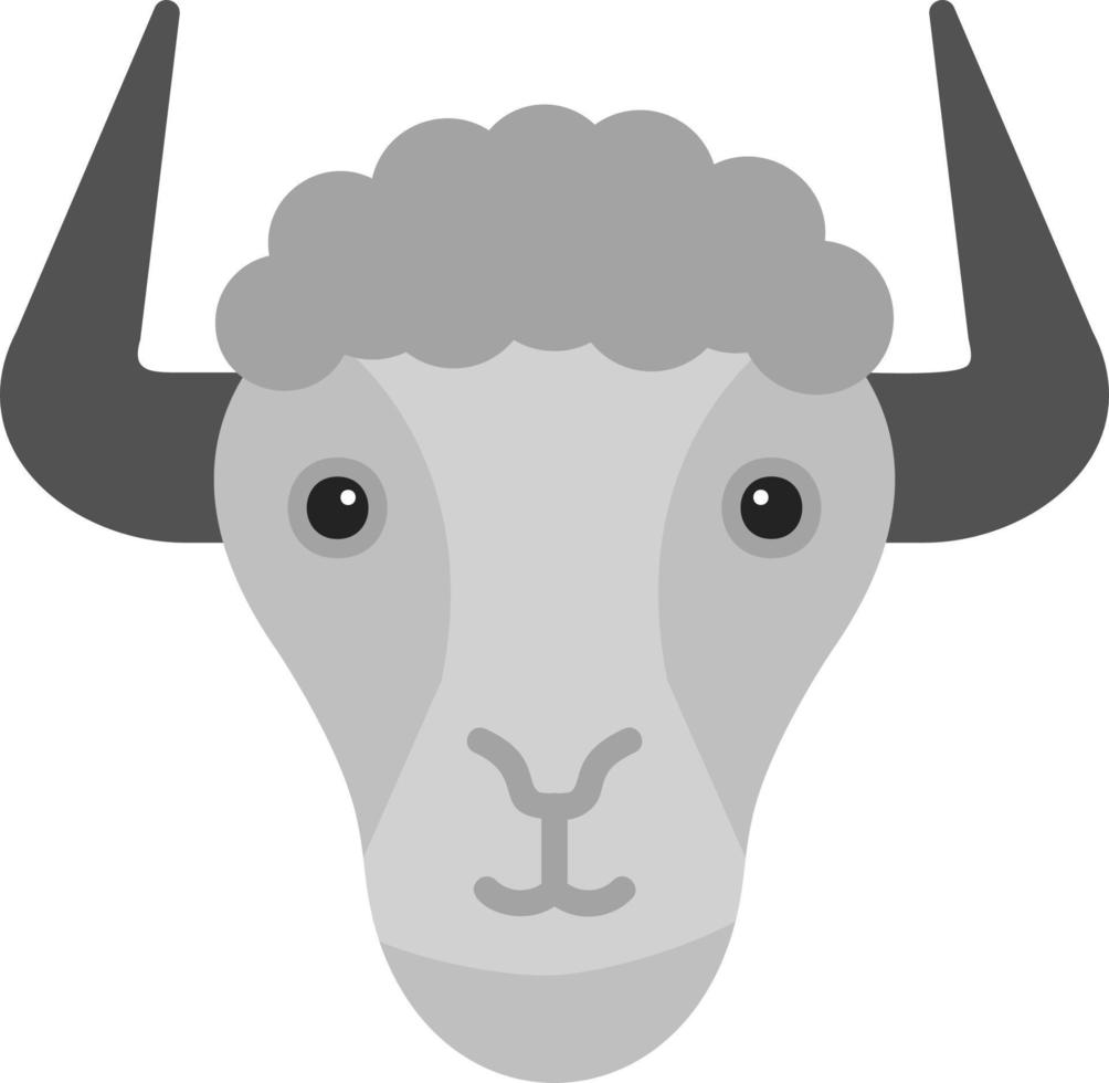 Yak Vector Icon