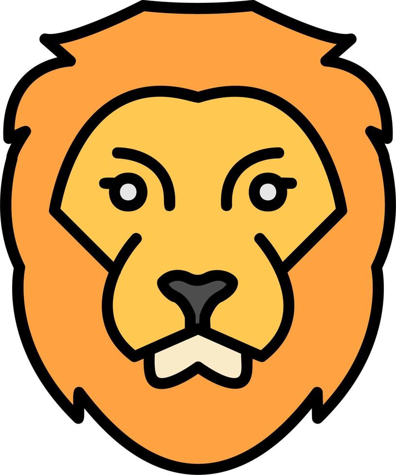 Lion Vector Icon