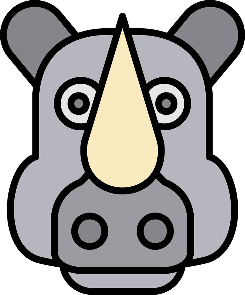 Rhino Vector Icon