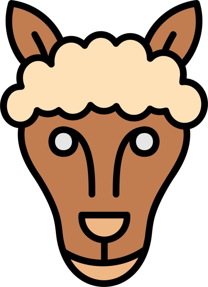 Alpaca Vector Icon