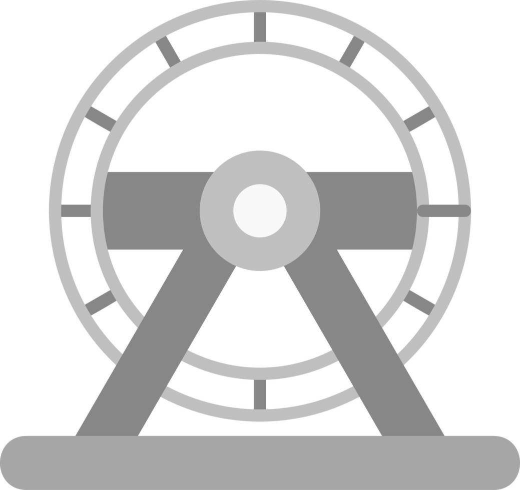 Hamster Wheel Vector Icon