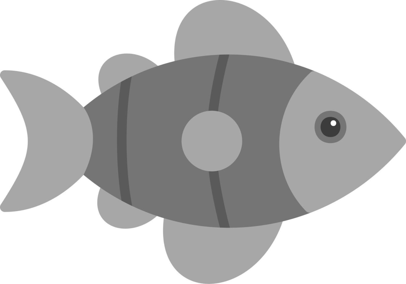 icono de vector de pescado