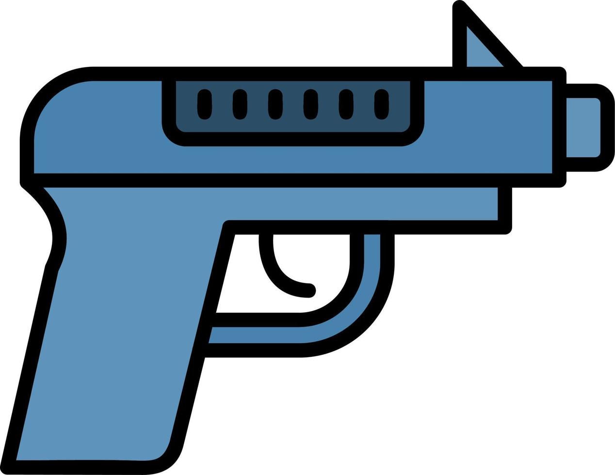 Pistol Vector Icon