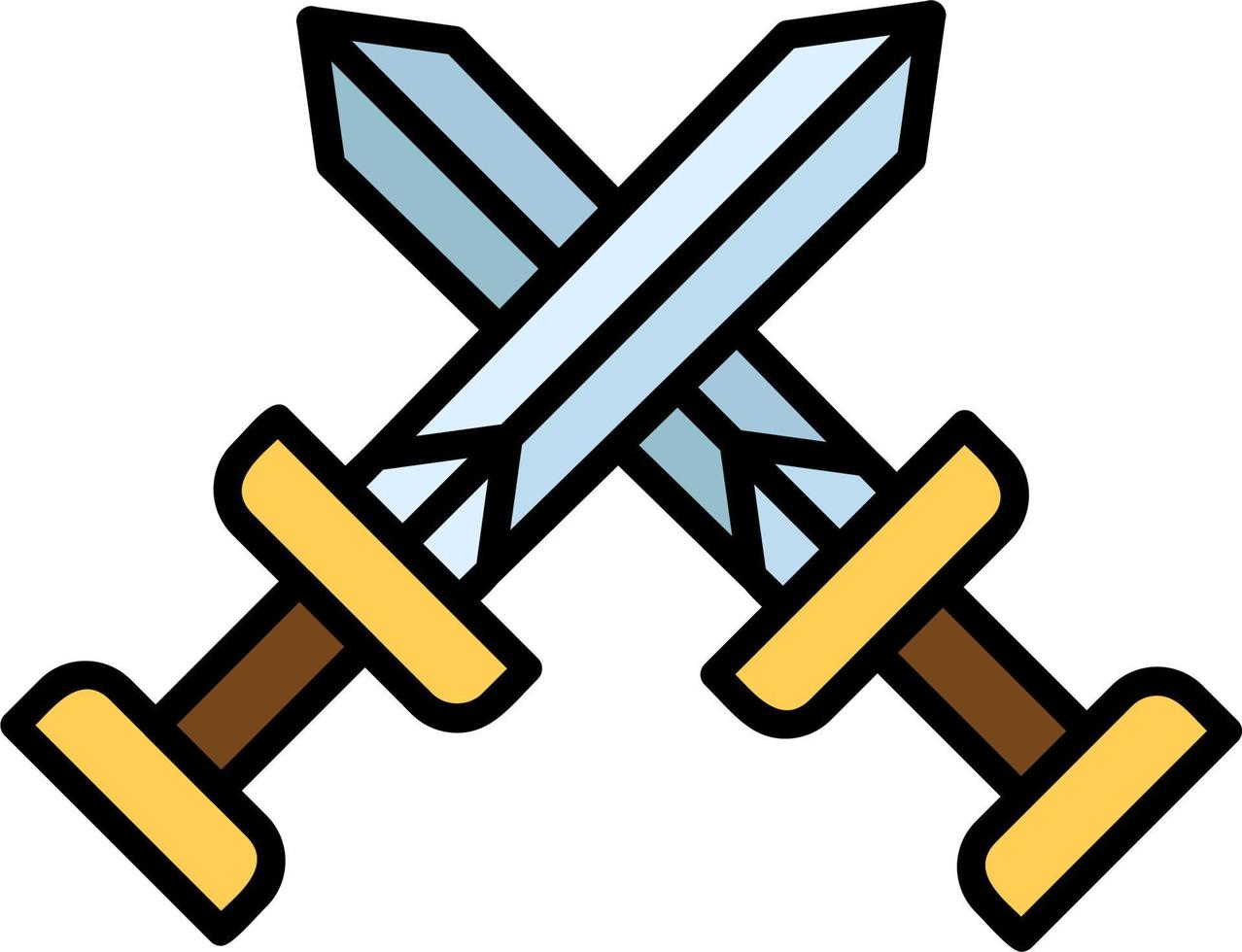 Swords Vector Icon