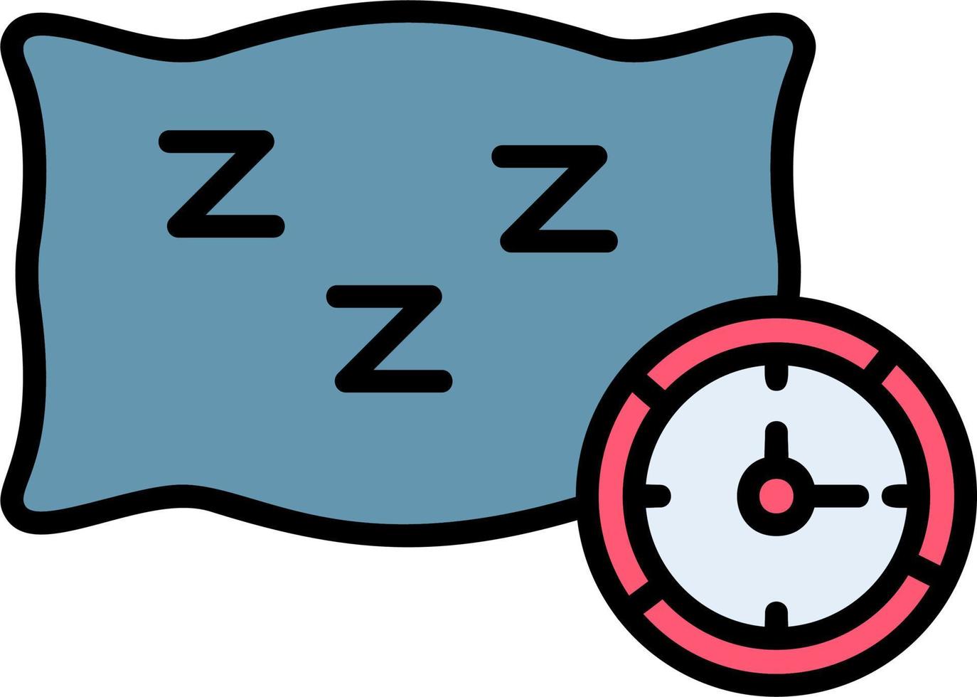 Sleeping Vector Icon