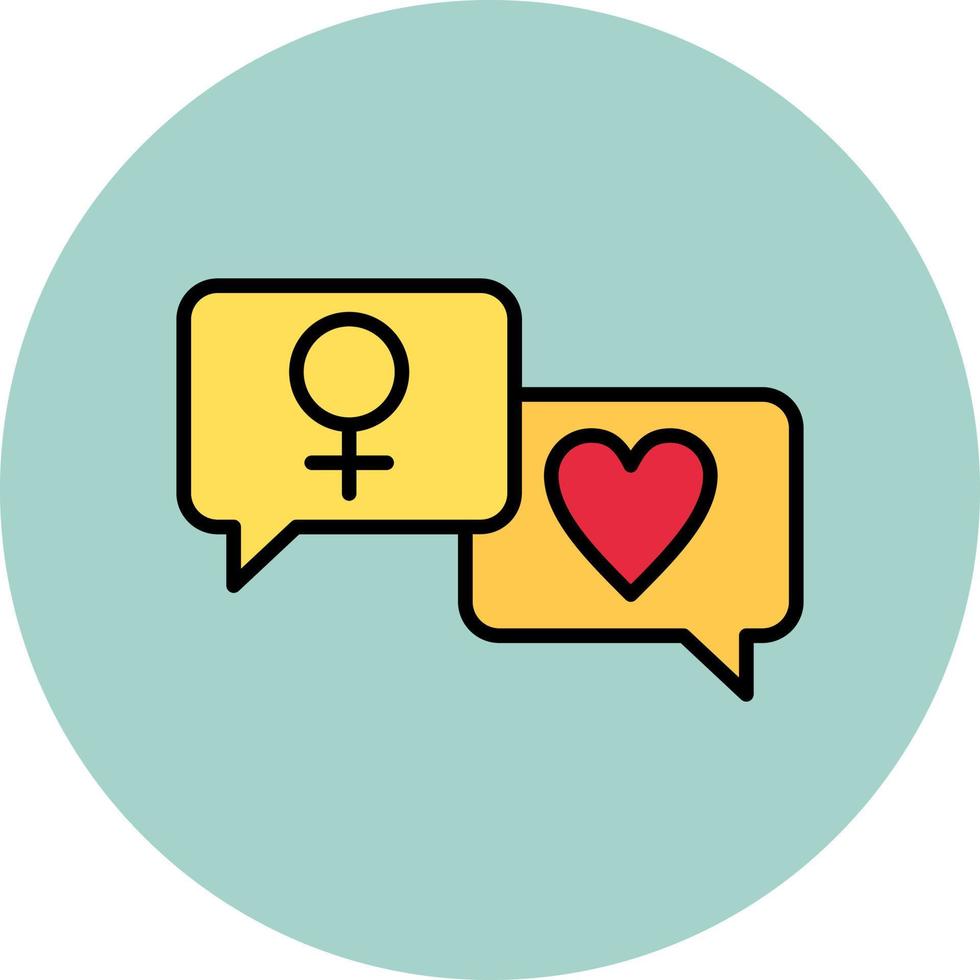 Conversation Vector Icon