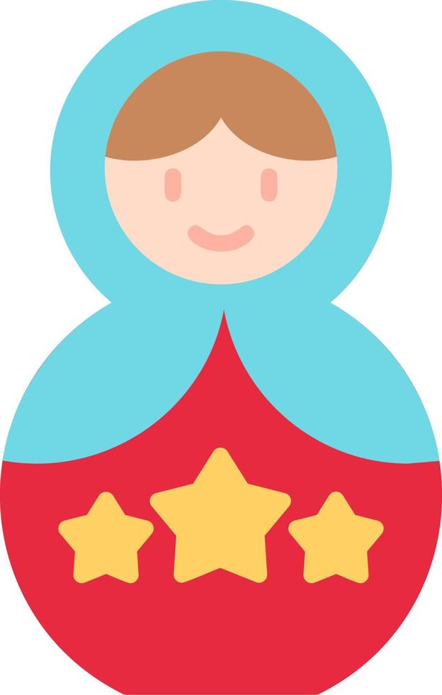 Matryoshka Doll Vector Icon