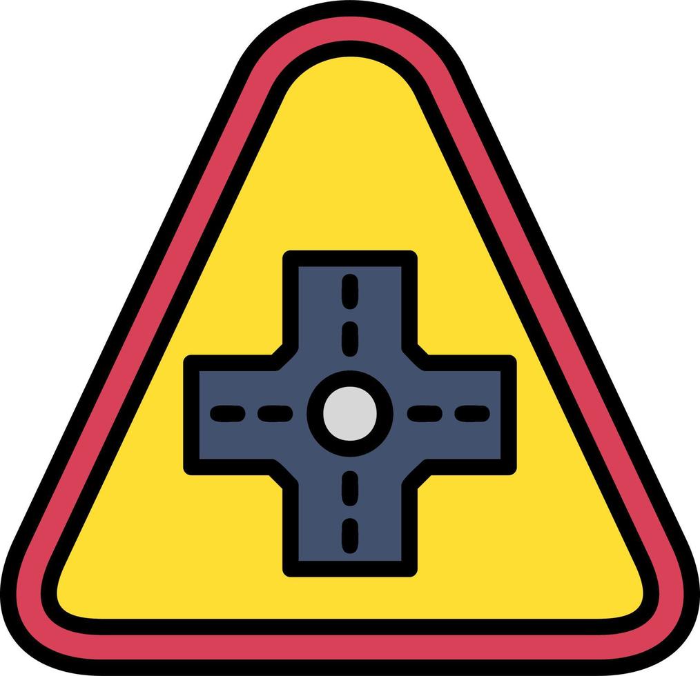 Intersecting Vector Icon