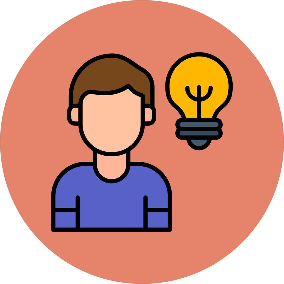 icono de vector de idea