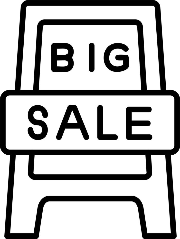 Big Sale Vector Icon