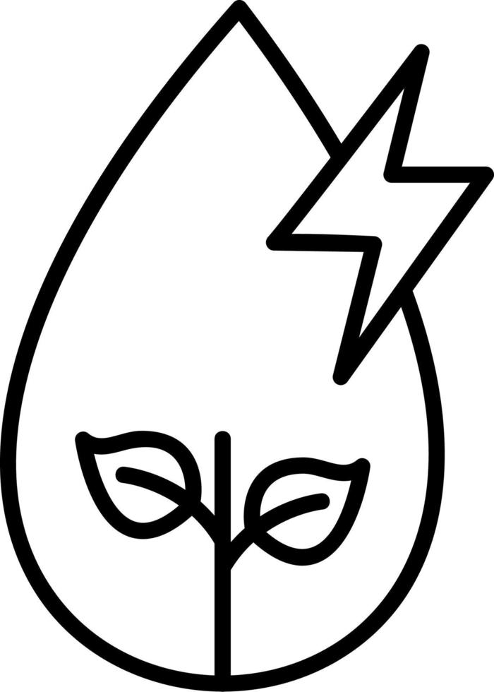 Green Power Vector Icon