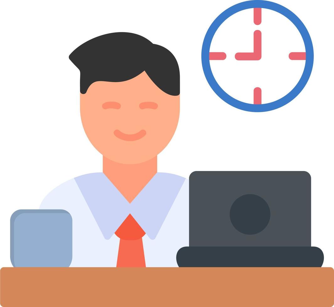 Working Man Vector Icon