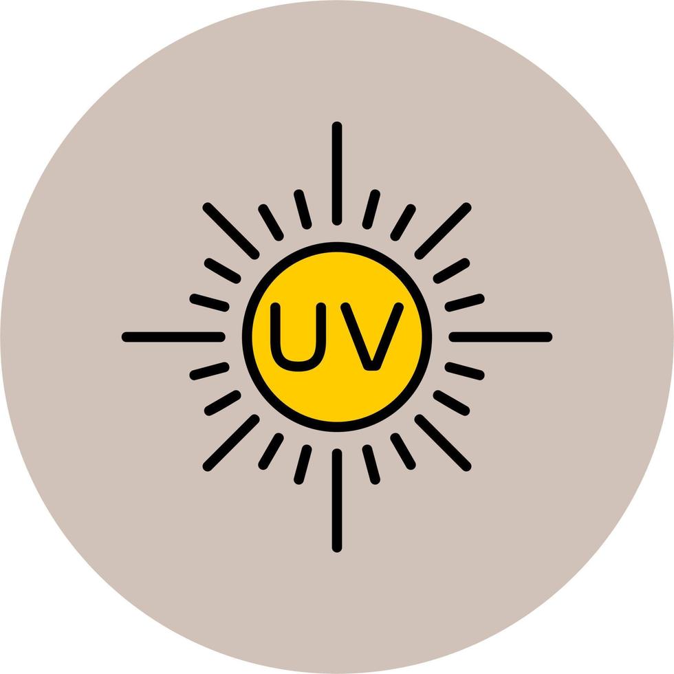 Ultraviolet Vector Icon