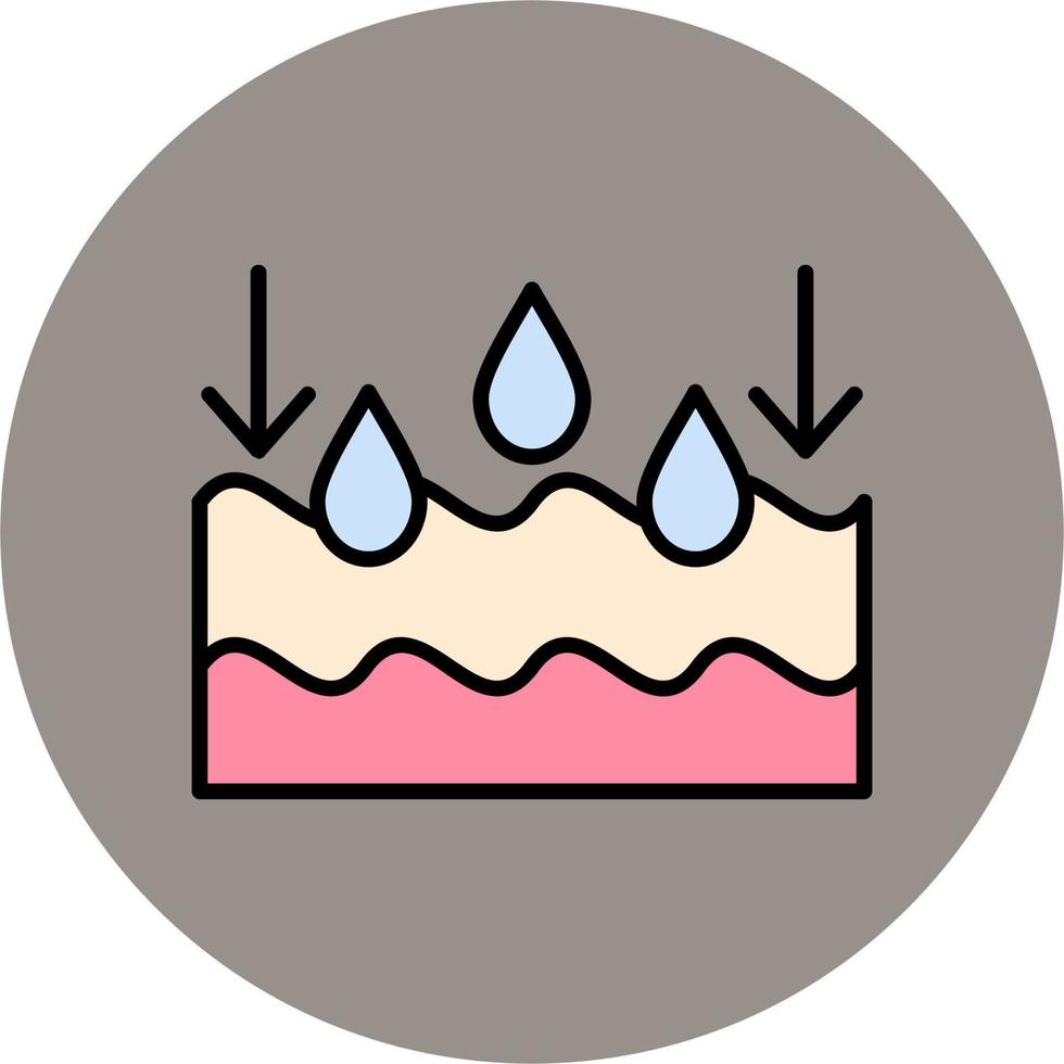 Absorption Vector Icon