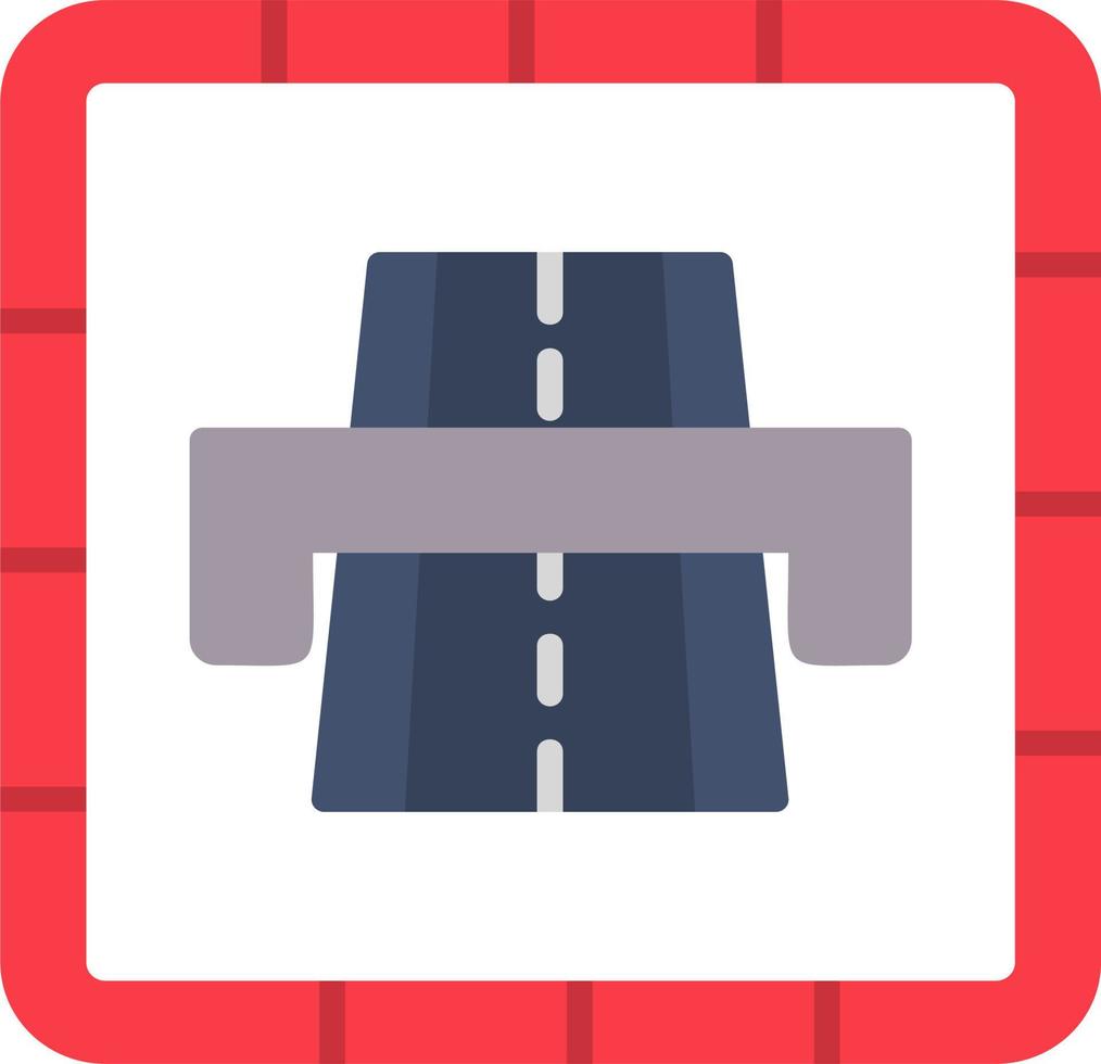 Motorway Vector Icon