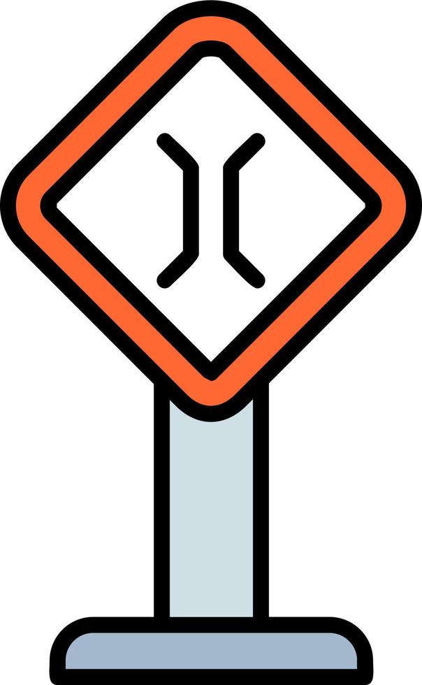 Narrow Bridge Vector Icon